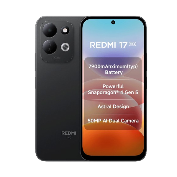 Redmi 17 (Absolute Black, 6/128 GB)